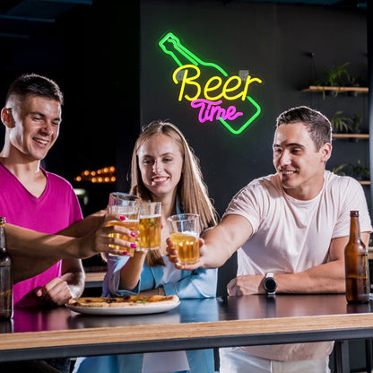 Beer Time Led Neon Sign